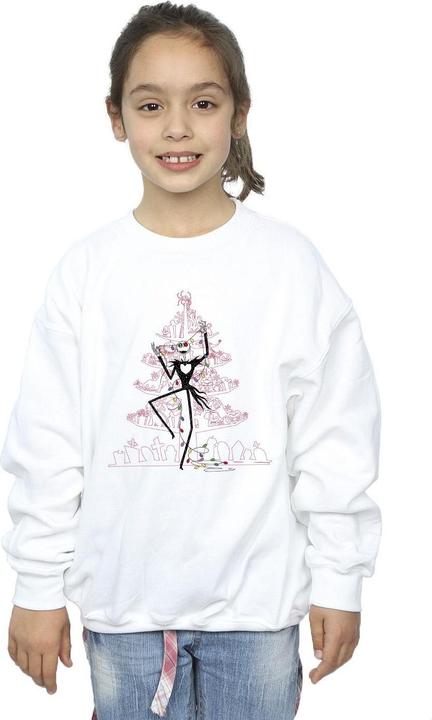 Immagine prodotto Disney The Nightmare Before Christmas Tree Pink Felpa Ragazze (128)