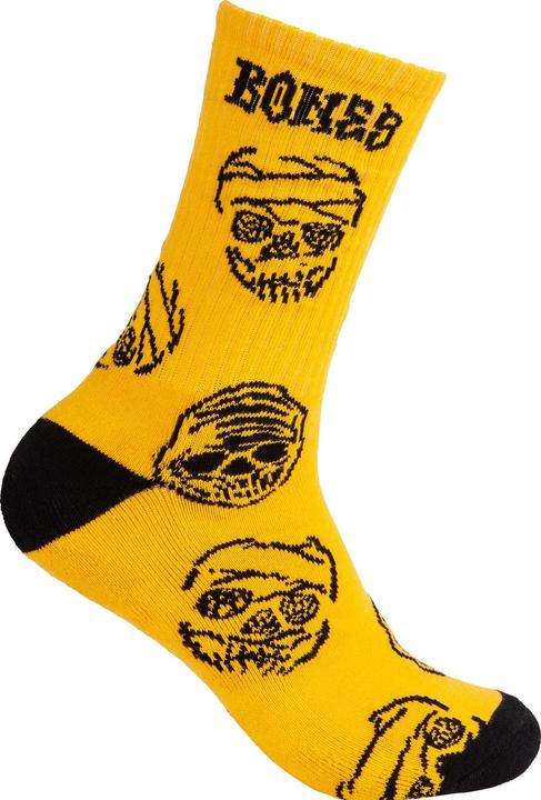 Image du produit Bones Wheels Black & Gold Socks (Taille unique)