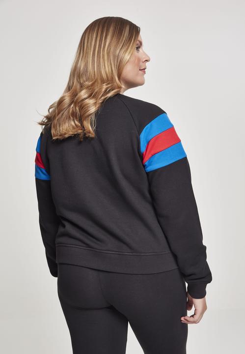 Produktbild Urban Classics Ladies Sleeve Stripe Crew (L)