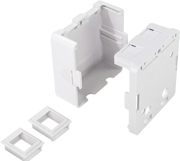 Produktbild LogiLink Keystone Aufputzdose (Netzwerk Zubehör)