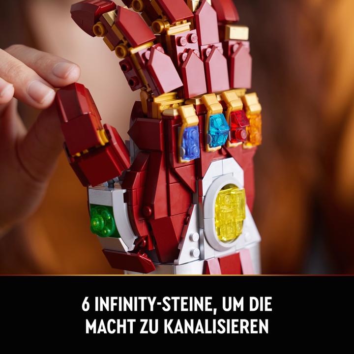 Produktbild LEGO Iron Mans Nano Handschuh (76223, LEGO Marvel)
