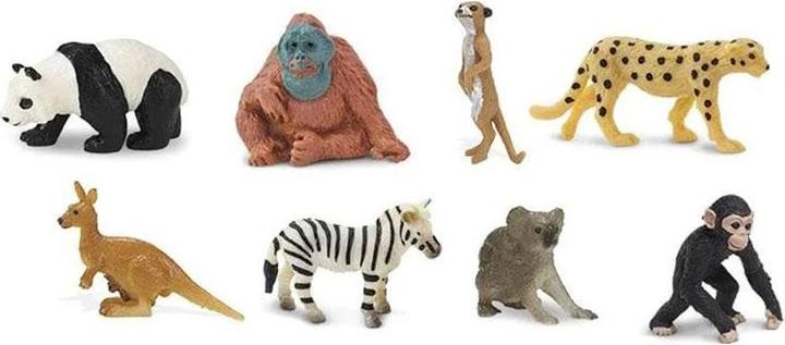 Immagine prodotto Safari Animali dello zoo Pacchetto divertimento 8 figure