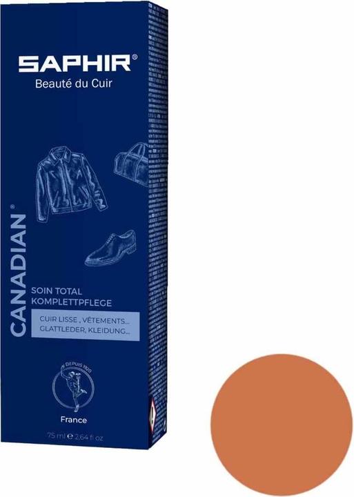 Actual product image Saphir Beaute du Cuir Care cream Canadian (1 x, 75 ml)