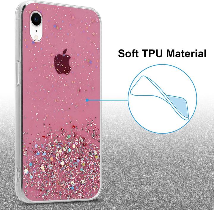 Produktbild Cadorabo TPU Cover funkelnder Glitter (Apple iPhone XR)