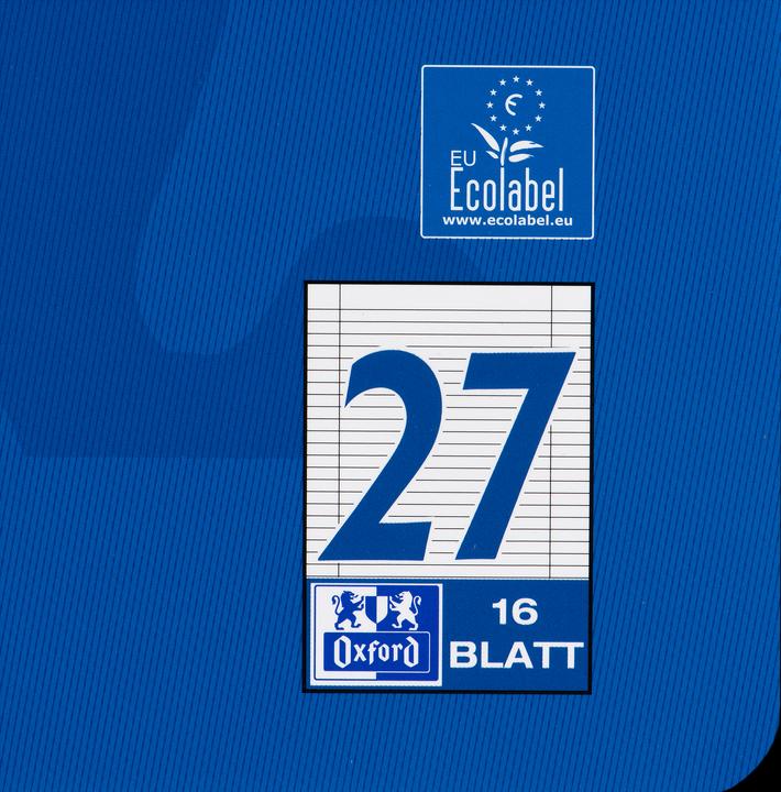Actual product image Oxford Exercise book (A4, Lined, Hardcover)