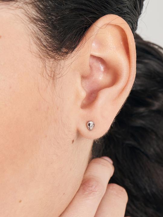 Actual product image Ania Haie Pearl Power Stud Earrings E043-05H (Plata Esterlina 925)