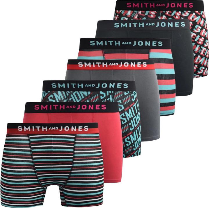 Produktbild Universal Textiles Taden Boxershorts (7erPack) (M, 7er Pack)