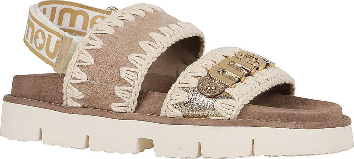 Produktbild Mou Sandal MU.SW461001C MLIGOL METALLIC LIZARD GOLD (39)