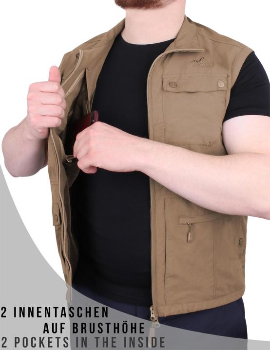 Image du produit Normani Gilet d'extérieur pour homme Kudu - 1485 (8XL)