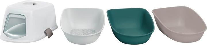 Actual product image Kerbl FURBA TOP, cat litter tray with cleaning sieve (Cat litter box closed)