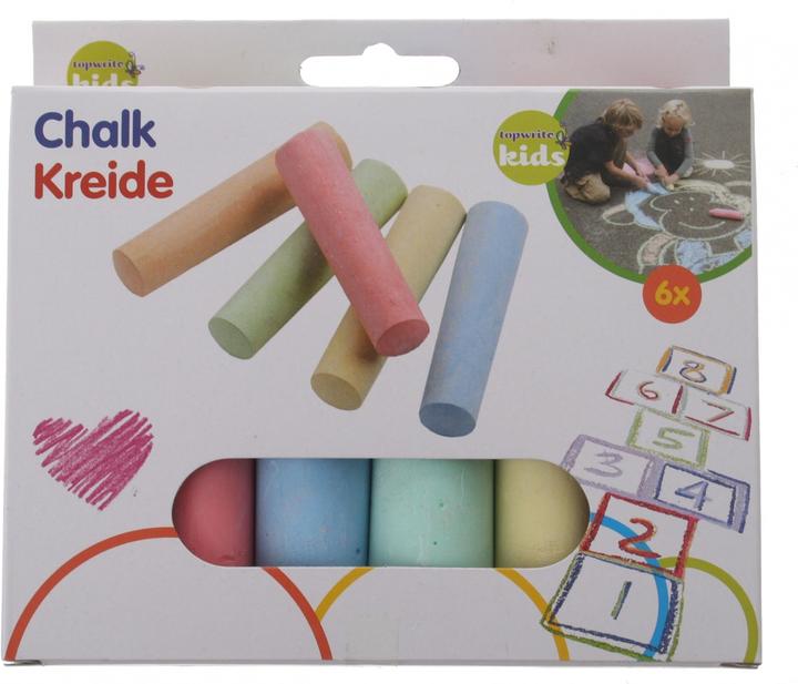 Eddy Toys Chalk (Multicolor, 6 x)