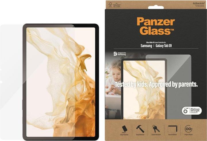 Produktbild PanzerGlass Screen Protector (1 Stück, Galaxy Tab S9, Galaxy Tab S9 FE)