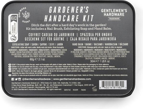Image du produit Gentlemen's Hardware Kit de soins pour les mains Gardener's (Set manucure)
