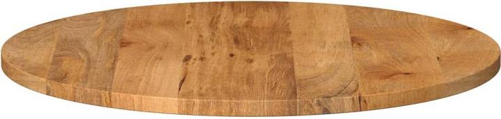 Produktbild VidaXL Tischplatte Holzplatte Massivholzplatte Ø 80x2,5cm Rund Massivholz Mango (80 x 2,5 cm)