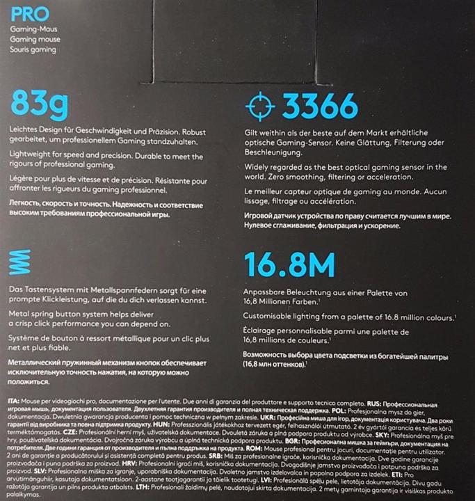 Produktbild Logitech G Pro (Kabelgebunden)