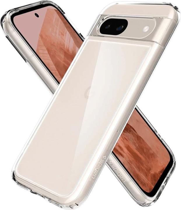 Immagine prodotto Spigen Cover posteriore ultra ibrida in TPU trasparente per Google Pixel 8a (Google Pixel 8a)