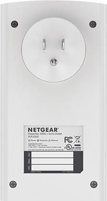 Produktbild Netgear Powerline 2000 + Extra Outlet (2000 Mbit/s)