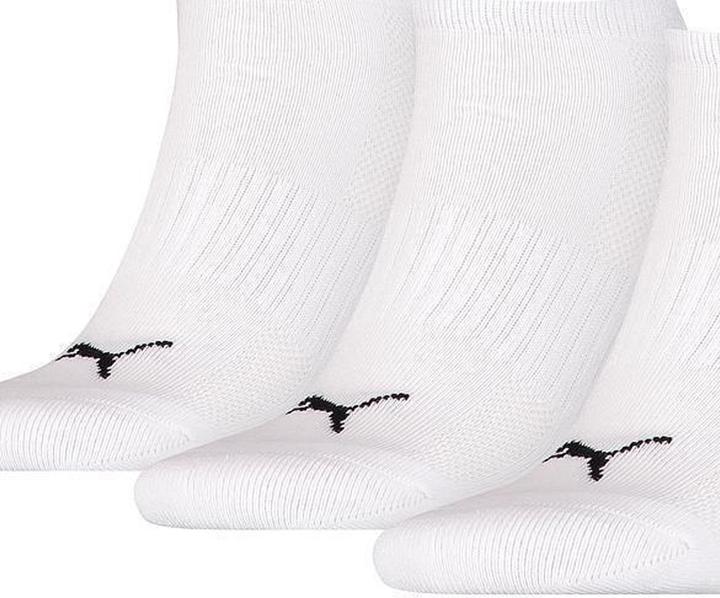Immagine prodotto Puma Calzini imbottiti per scarpe da ginnastica (confezione da 3) (confezione da 3, 43 - 45.5)