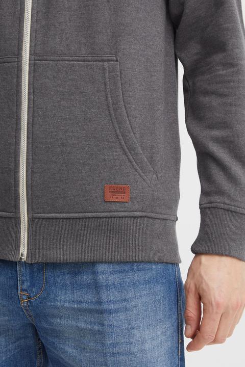 Image du produit Blend Arco Veste En Sweat Zippé Sweat-Shirt Pour Homme Avec Col Debout (L)