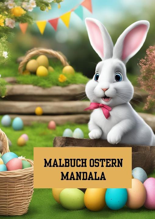 Actual product image Bilderbuch / Malbuch Ostern Mandala