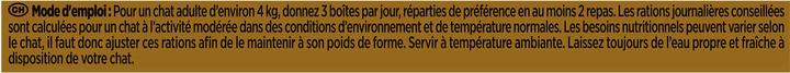 Image du produit Gourmet Poulet et boeuf Gold Melting Heart (Adulte, 4 pcs, 400 g)
