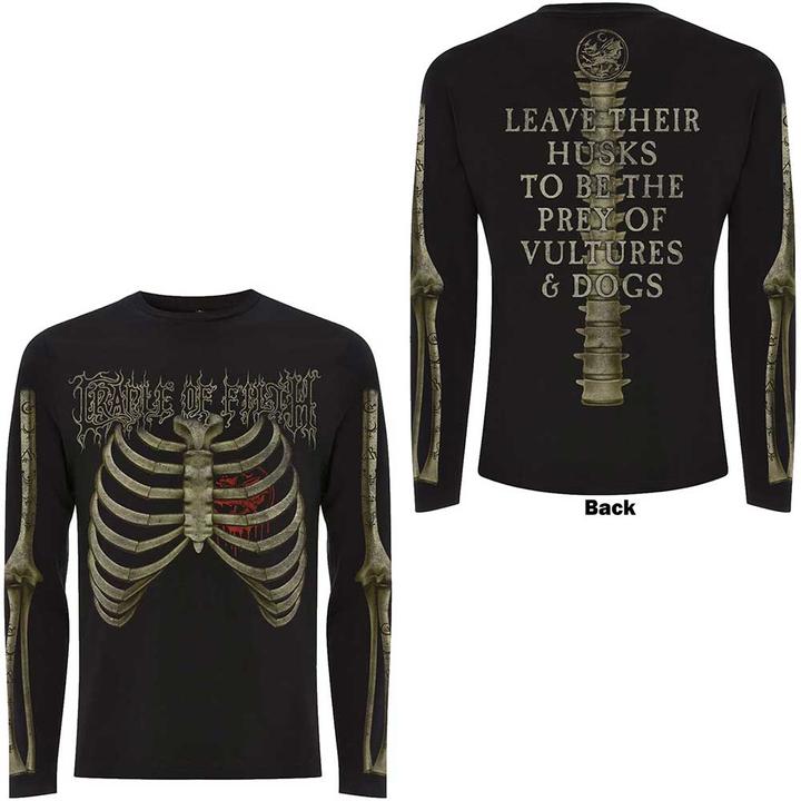 Immagine prodotto Cradle Of Filth Stampa scheletro sulla schiena (manica lunga) (M)