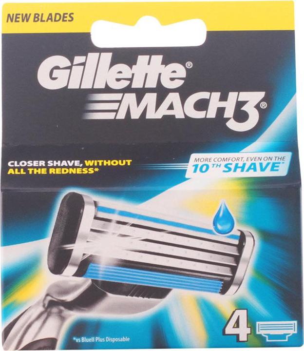 Produktbild Gillette Mach3 Rasierklingen (4 x)