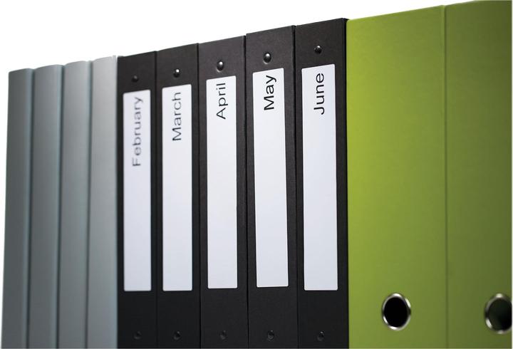 Actual product image Dymo Folder labels