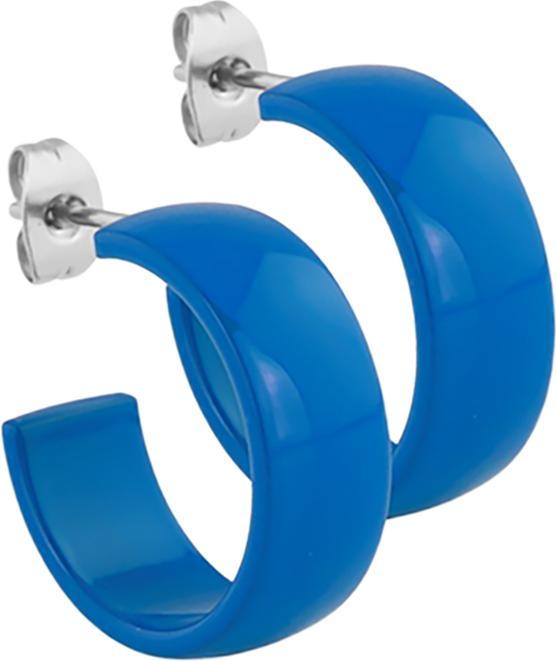 Produktbild Star Piercing Ohrstecker blau rund abgerundet 8x20 (ohne Messing, Chirurgenstahl 316L)