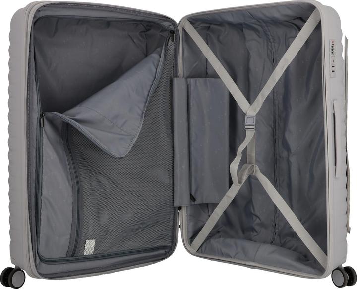 Actual product image D&N Travel Line 4500 4-wheel trolley L 75 cm with expansion fold (100 l, L (90 - 115l))