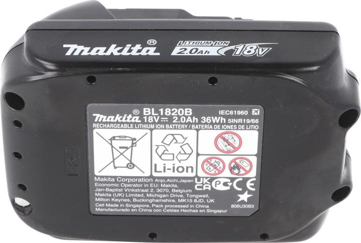 Image du produit Makita Pile BL1820B (18 V)