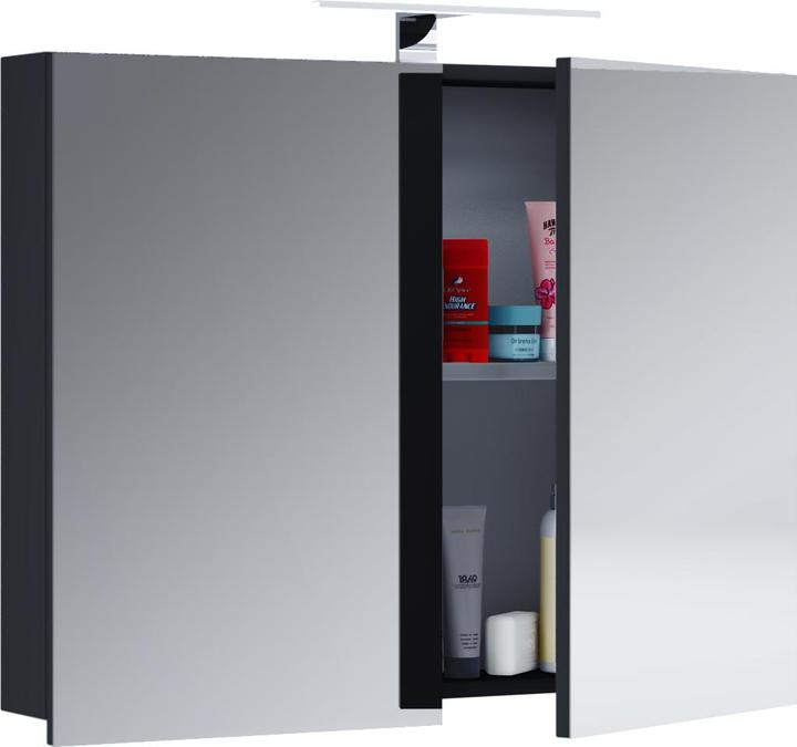 Productafbeelding VCM Houten Badkamermeubilair Spiegelkabinet Badinos (60 x 12 cm)