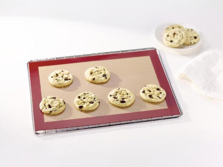Immagine prodotto Xavax Tappetino in silicone, quadrato, 40 x 30 cm, rosso-marrone (40 x 30 cm)
