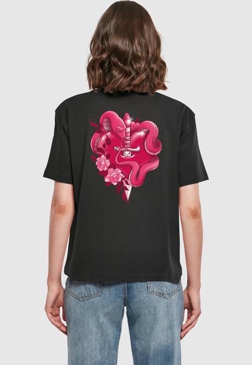 Actual product image Miss Tee Snakes Heart Tee - 125273 (XS)