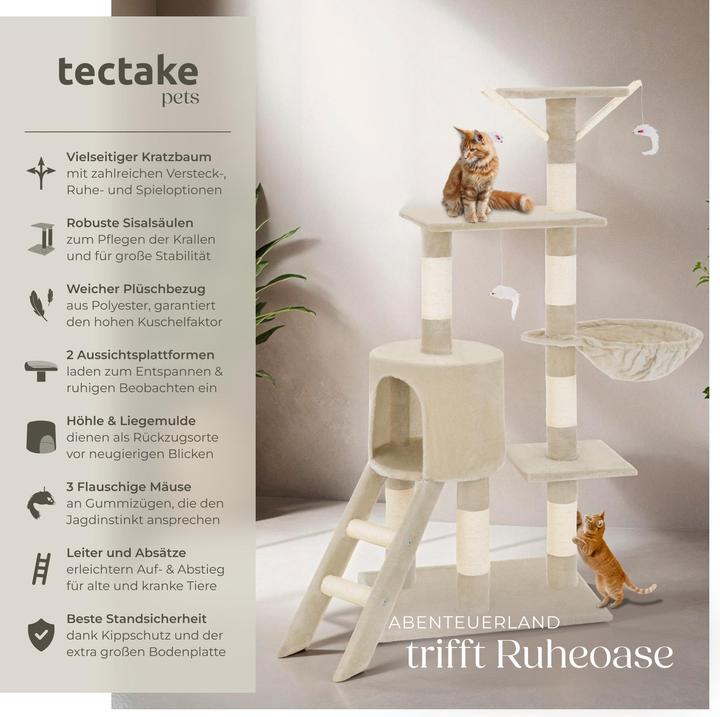 Image du produit tectake Dominik (144 cm, Beige)