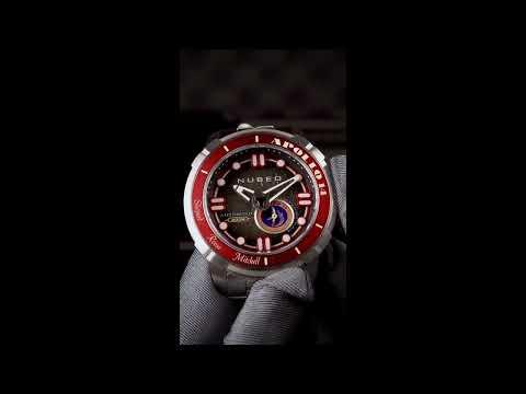 Actual product image Nubeo NB-6093-22 Apollo 55th (Diving watch)