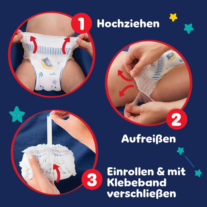 Produktbild Pampers Baby-Dry Night Pants (Gr. 6, Monatsbox, 138 Stück)