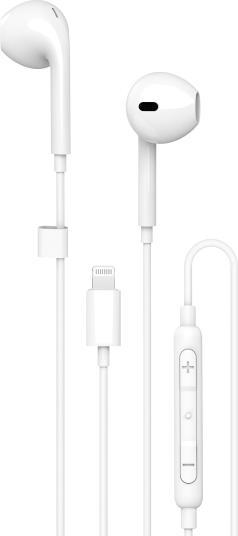 Actual product image Unisynk 10345 headphones/headset Wired In-ear Calls/Music White (Cable)