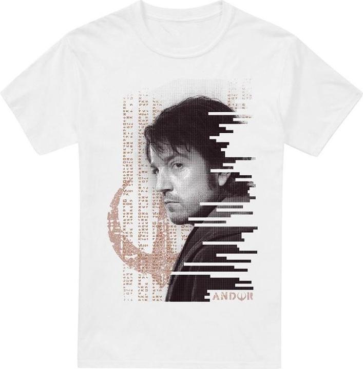 Actual product image Star Wars Mens Redacted Andor T-Shirt (L)