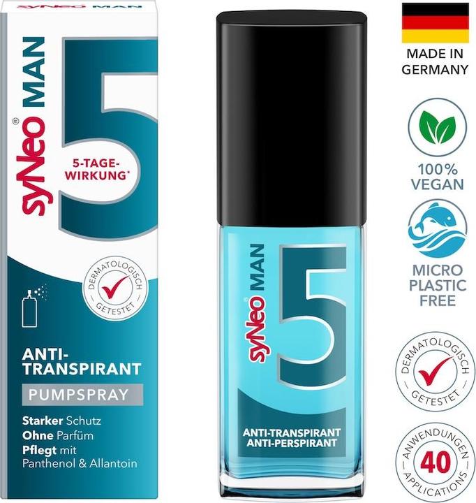 Produktbild syNeo 5 MAN Antitranspirant Pumpspray (Spray, 30 ml)