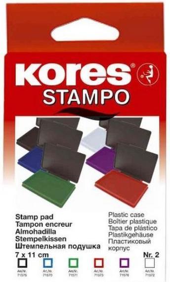 Actual product image Kores STAMPO stamp pad size 2