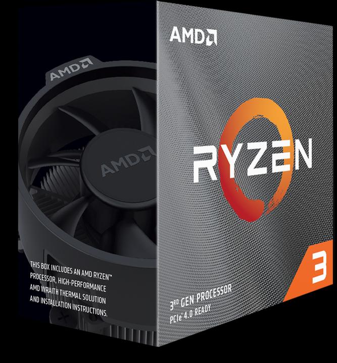 Actual product image AMD Ryzen 3 3100 (AM4, 3.60 GHz, 4 -Core)