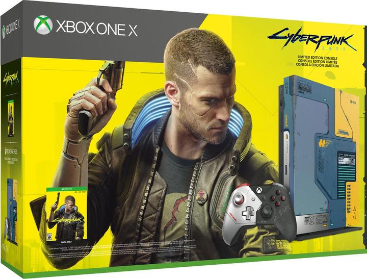 Produktbild Microsoft Xbox One X Konsole 1TB - Cyberpunk 2077