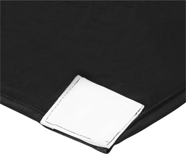 Actual product image Royal Catering Stretch Chair Cover - Black -