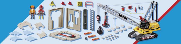 Produktbild Playmobil Seilbagger mit Bauteil (70442, Playmobil City Action)