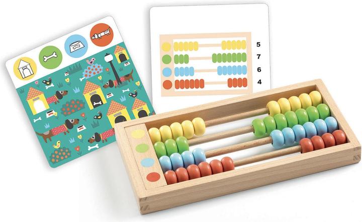Image du produit Djeco Eduludo Perlix - Abacus (Multilingue)