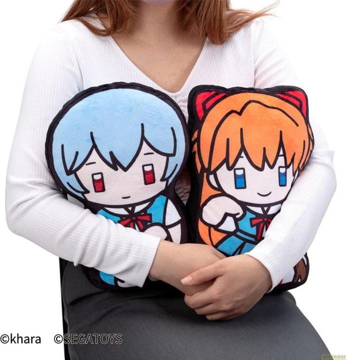 Actual product image Sega Neon Genesis Evangelion 2D plush figure Asuka Langley Soryu 32 cm (32 cm)