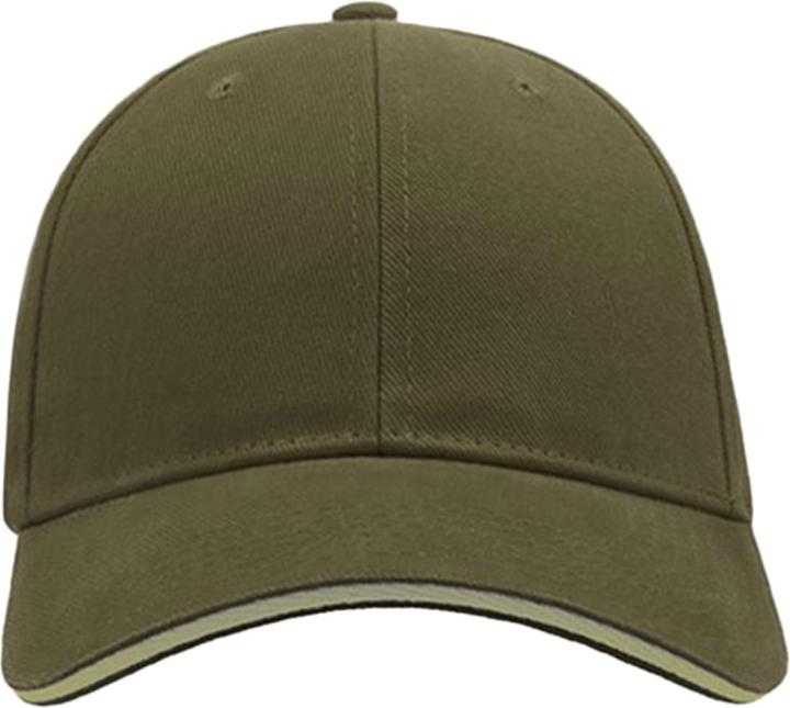 Actual product image Atlantis Liberty baseball cap with 6 brushed cotton panels (One size)