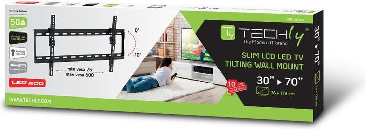 Actual product image Techly Wandhalterung für LED/LCD (Wall, 70", 60 kg)