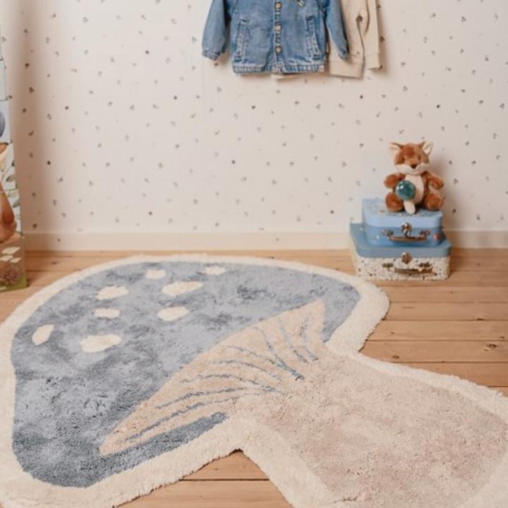 Actual product image Little Dutch Teppich Pilz - 102x118 cm